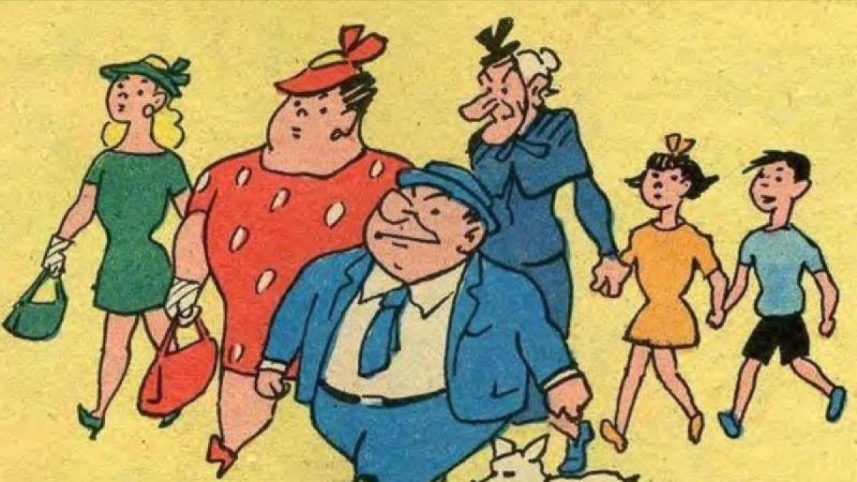La familia Ulises, serie mítica del 'TBO'..-
