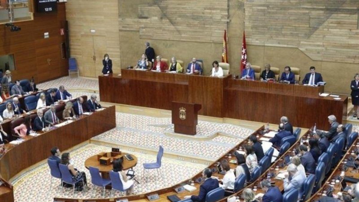 La Asamblea de Madrid.-EUROPA PRESS