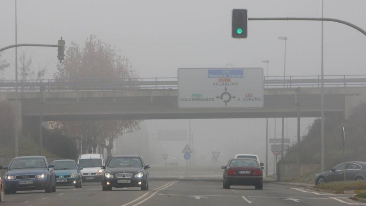 Niebla en Ponferrada-Ical