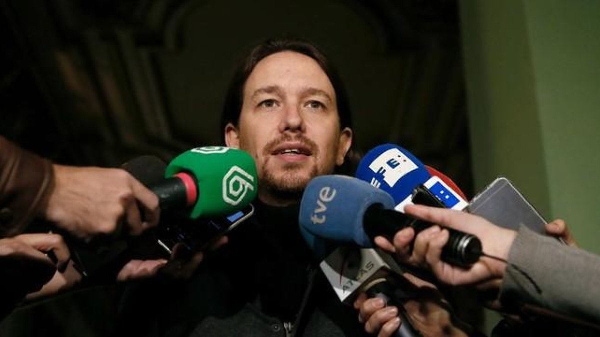 El secretario general de Podemos, Pablo Iglesias.-EFE / JUANJO MARTÍN