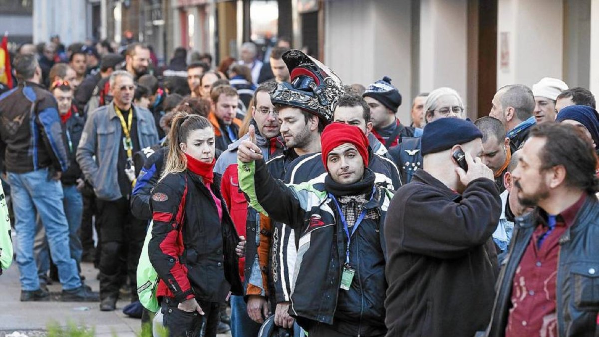 Participantes en Pingüinos en las calles de Valladolid en la edición del pasado año-P. REQUEJO