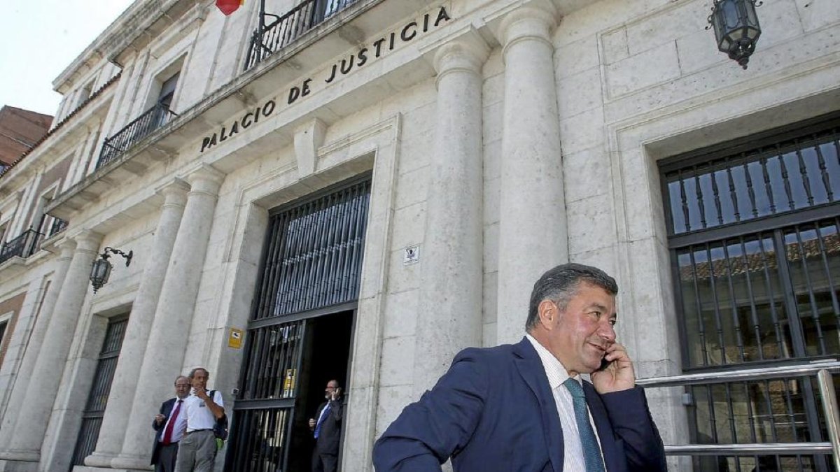 José Manuel Méndez, durante una de las sesiones del juicio por el ‘caso Arroyo’.-P. Requejo