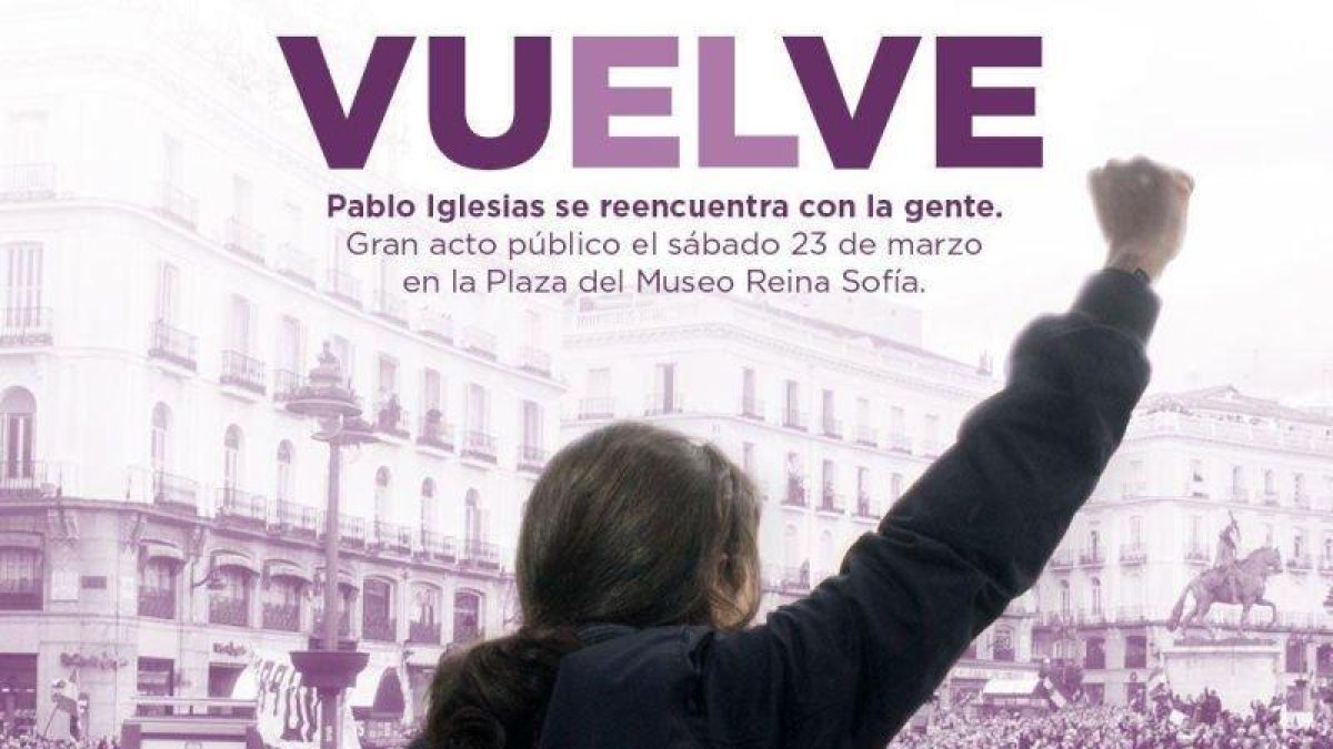 El polémico cartel.-