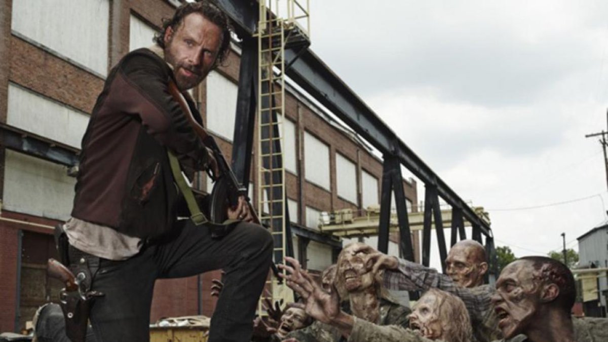 Andrew Lincoln, en el papel de Rick Grimes, protagonista de The walking dead-FRANCK OCKENFIELDS