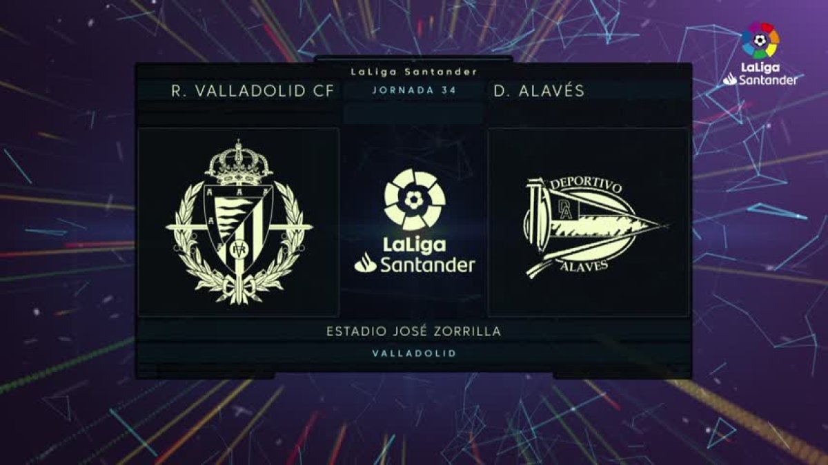 VIDEO: Resumen Goles - Valladolid - Alavés - Jornada 34 - La Liga Santander