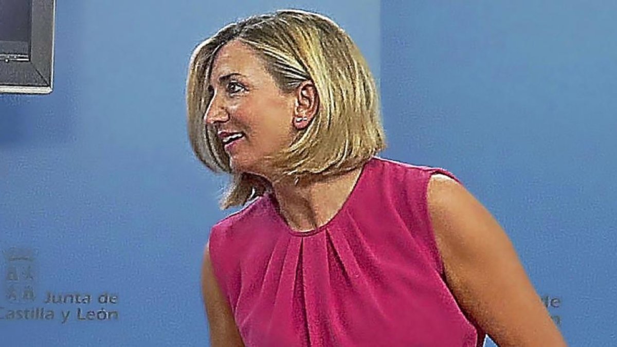La consejera de Familia e Igualdad de Oportunidades, Alicia García.-CÉSAR MINGUELA