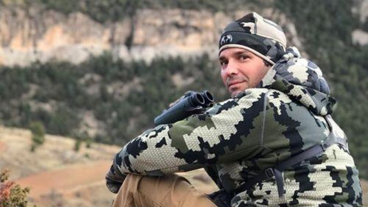 Donald Trump Jr en el Matarraña este fin de semana.-INSTAGRAM