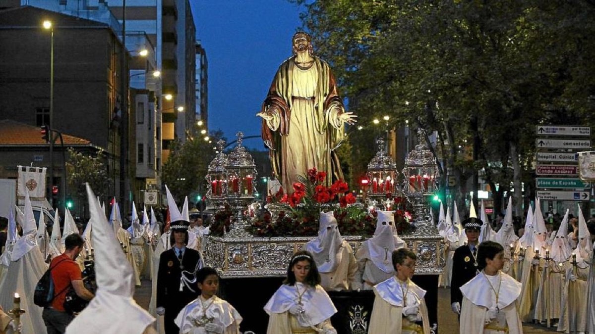 Imagen de la procesión del miércoles Santo en Valladolid-J.M.Lostau