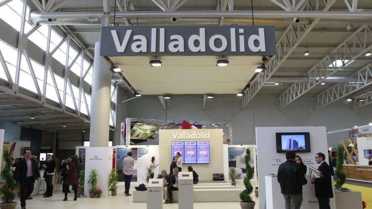 Expositor de Valladolid en Intur-J.M.Lostau