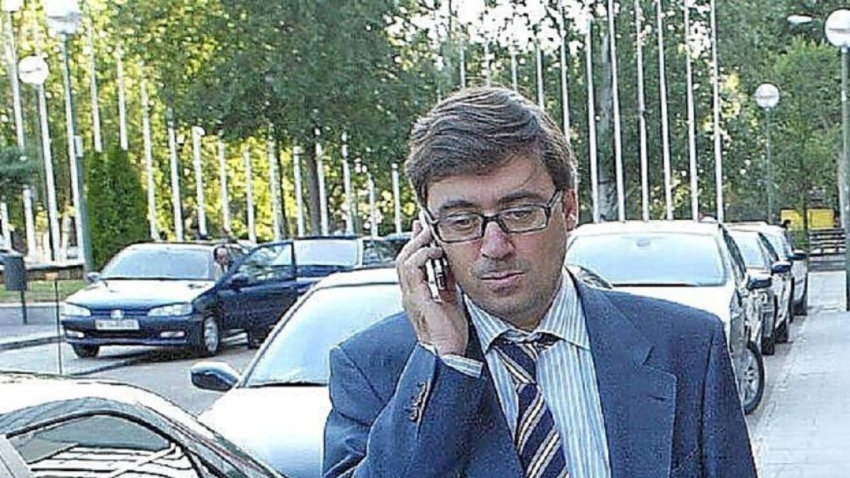 Rafael Delgado, en una imagen de archivo cuando era alto cargo de la Junta-Ical