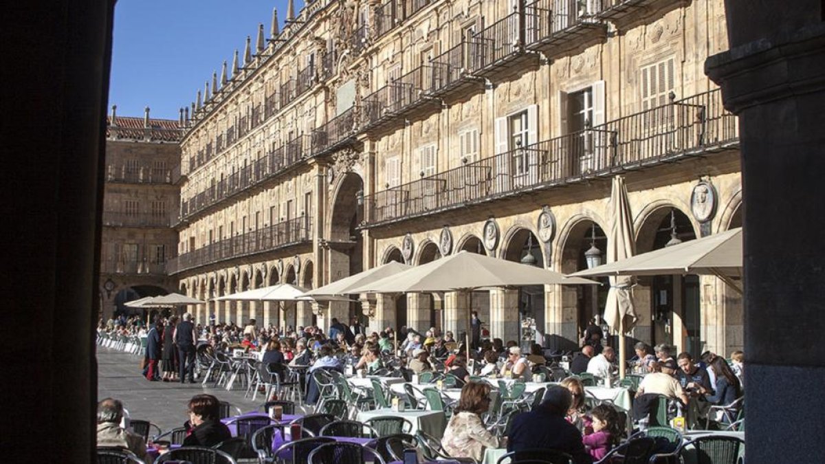 Plaza Mayor de Salamanca.-JESÚS FORMIGO