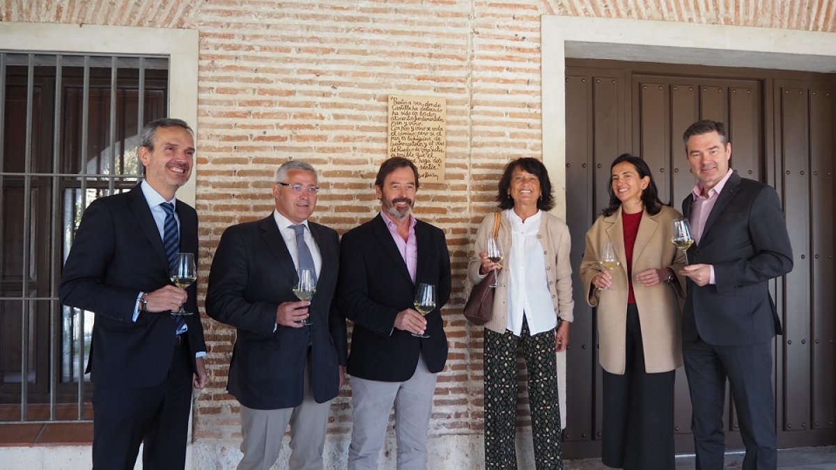 Foto DO Rueda Homenaje a Miguel Delibes.- E. M.