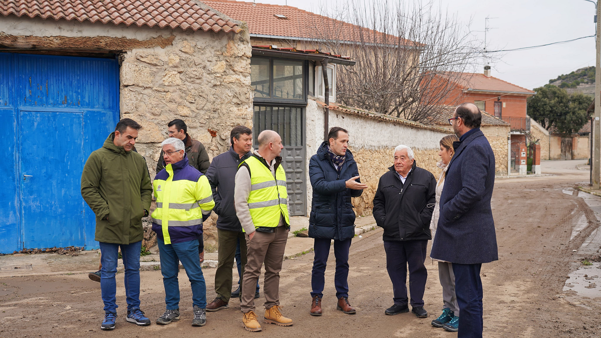 Íscar pide la declaración de zona catastrófica para los municipios de Valladolid inundados. E.M.