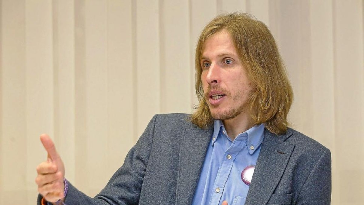 Pablo Fernández, de Podemos.-El Mundo