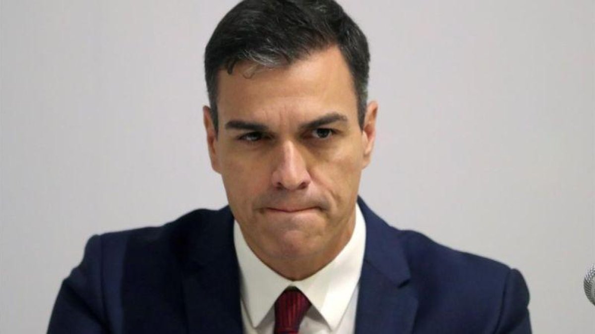 El presidente del Gobierno, Pedro Sánchez, durante su visita a Cuba-JUANJO MARTÍN (EFE)