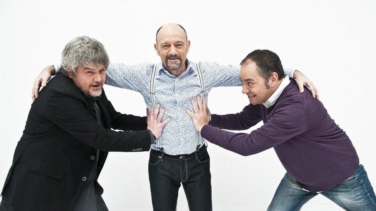 Javier Coronas, Javier Cansado y Pepe Colubi.-EUROPA PRESS