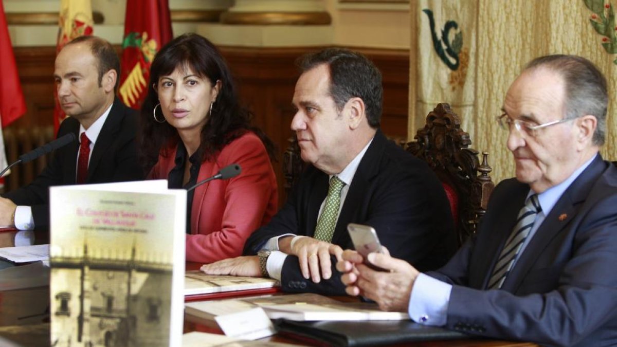 Eduardo Marcos, Ana Redondo, Pablo Trillo y Salvador Andrés.-J. M. Lostau