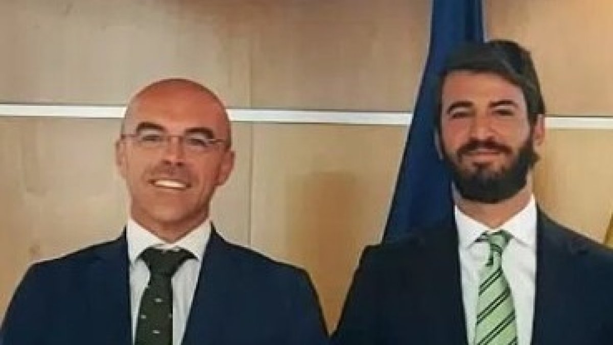 Buxadé y García Gallardo en una imagen de archivo. ICAL