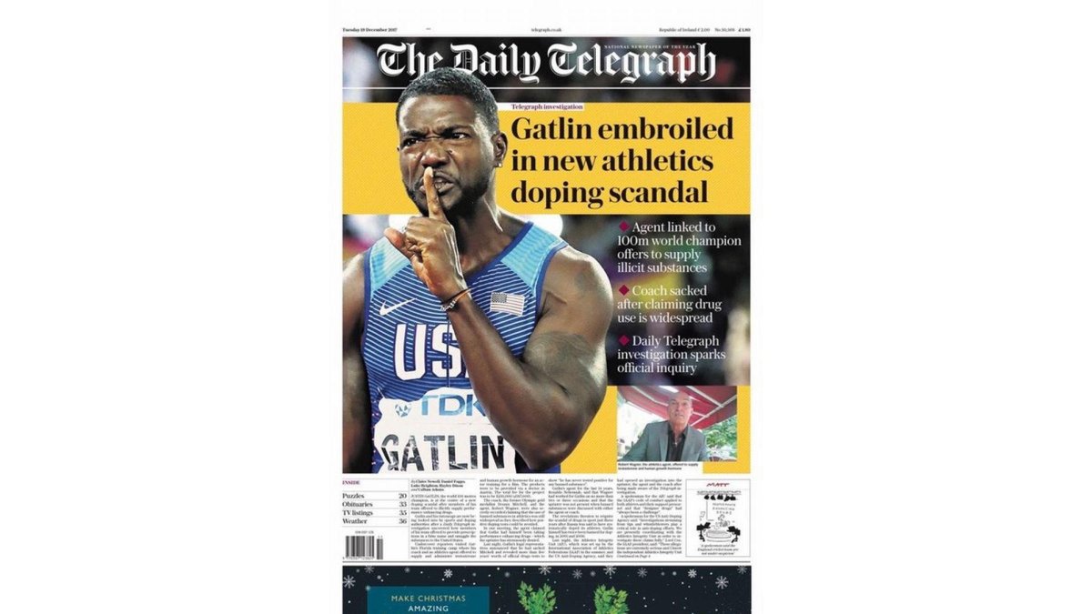 La portada del periódico británico.-EL PERIÓDICO