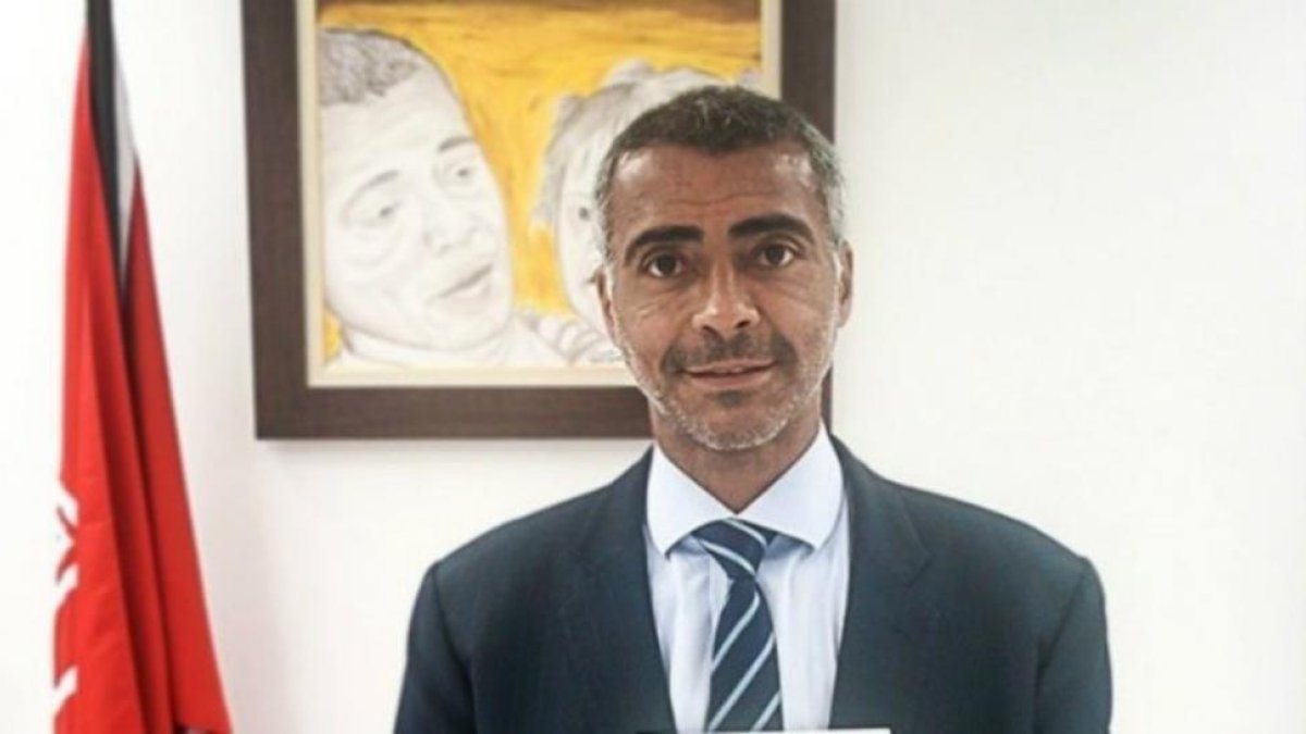 Romário, en una imagen como senador.-ARCHIVO