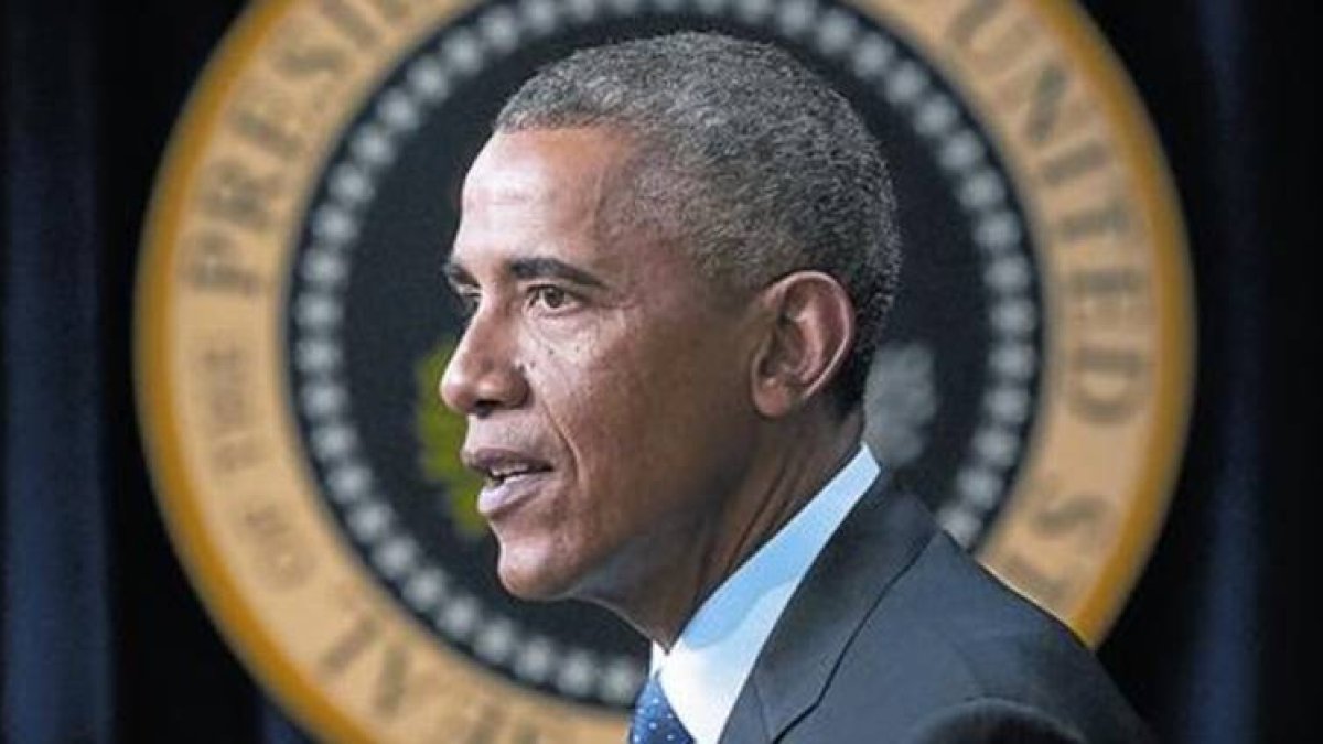 Barack Obama, en su intervención sobre el ébola, el viernes en Washington.-Foto: AP / PABLO MARTÍNEZ MONSIVAIS