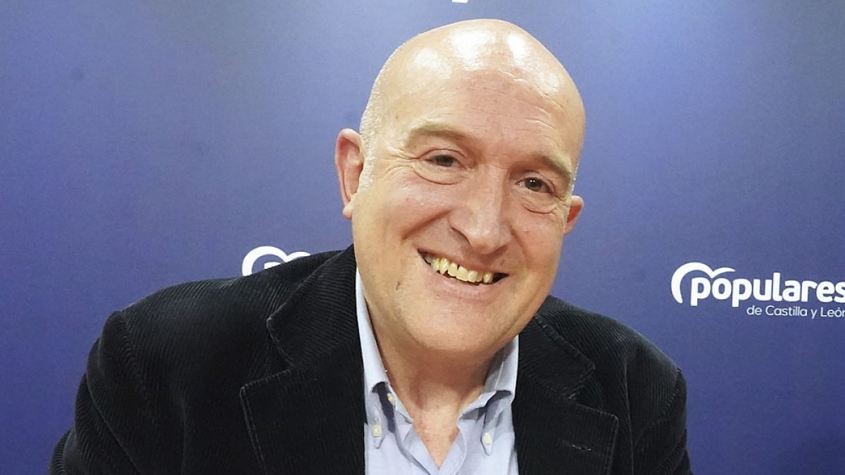 El candidato del Partido Popular a la alcaldía de Valladolid, Jesús Julio Carnero. ICAL