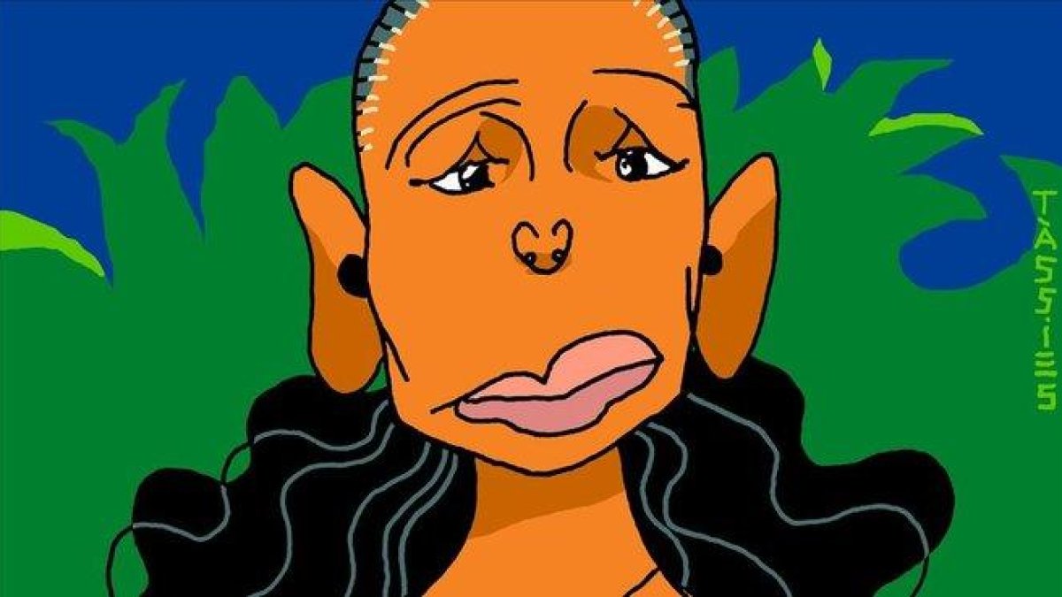 Isabel Pantoja, vista por Tàssies.-