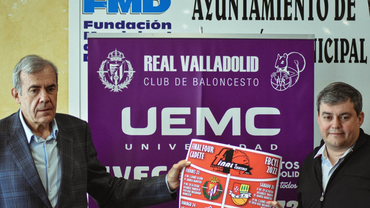 Samuel Puente y Lorenzo Alonso en la presentación de la Final a Cuatro. / RV