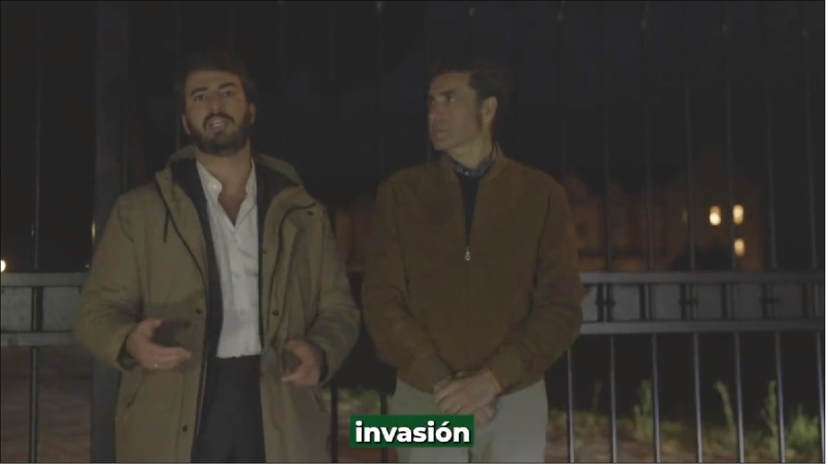 Vídeo publicado por García-Gallardo delante del balneario de Medina del Campo. VOX