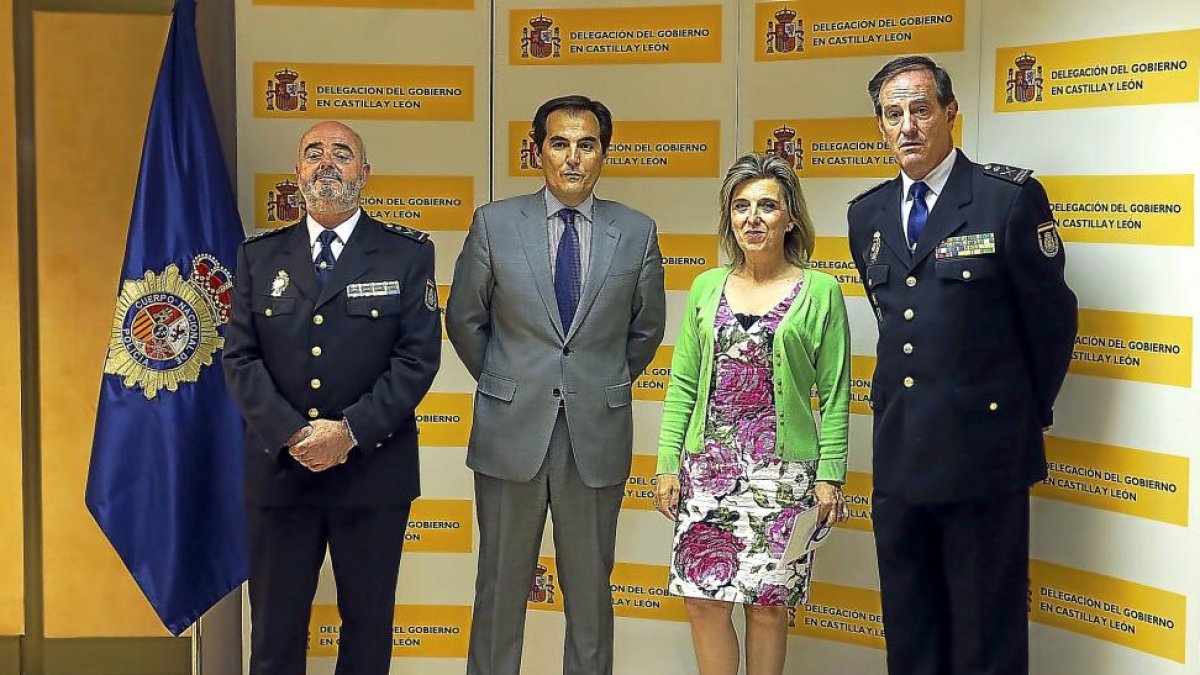 Jorge Zurita, José Antonio Nieto Ballesteros, María José Salgueiro y Javier Peña.-ICAL