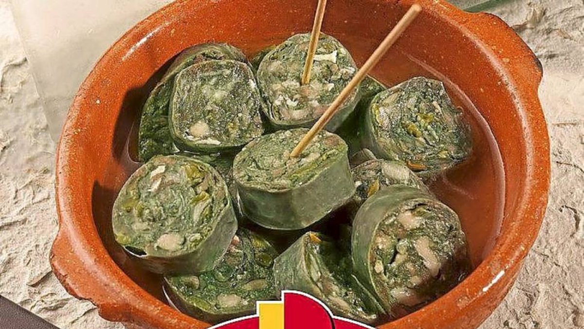 Una tapa de chorizo verde.-E.M.