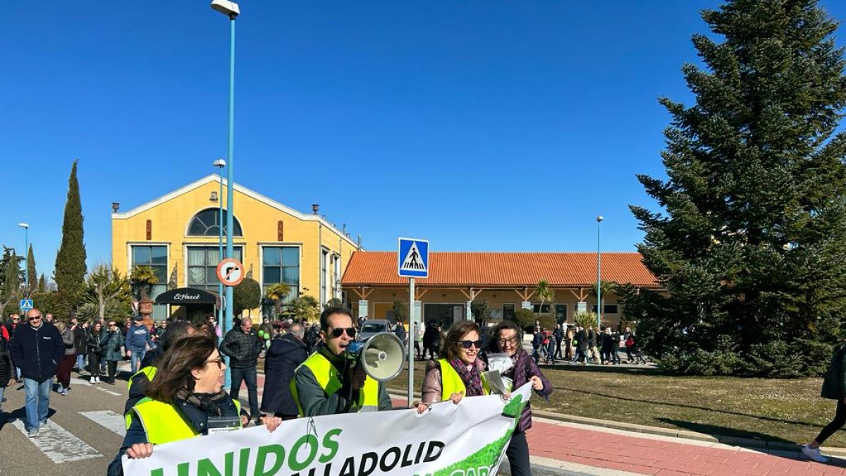 Imagen de la marcha reivindicativa de la Asociación.- E.M.