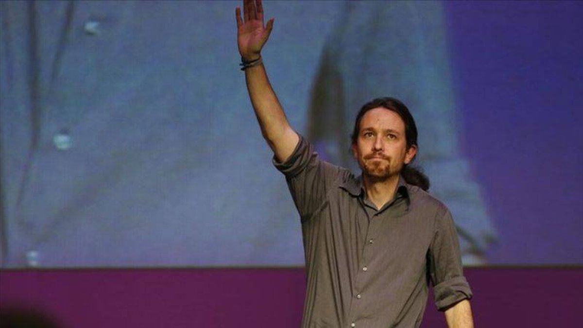 El líder de Podemos, Pablo Iglesias, el pasado 25 de febrero en Madrid.-Foto: DAVID CASTRO