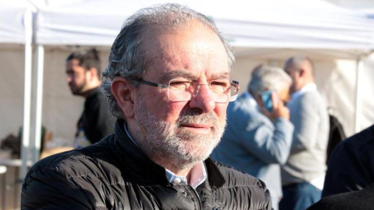 El presidente de la Diputación de Lérida, Joan Reñé, este miércoles.-ACN