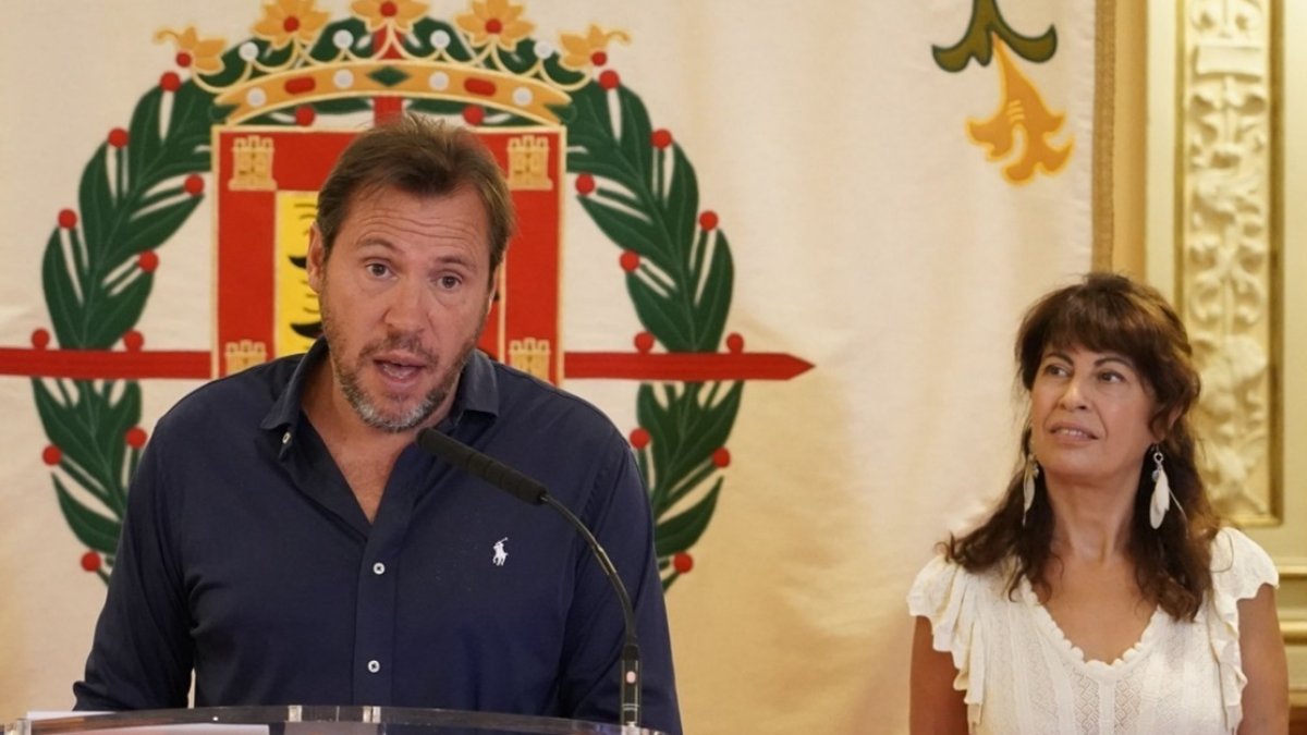 Óscar Puente y Ana Redondo, en una imagen de archivo.-ICAL