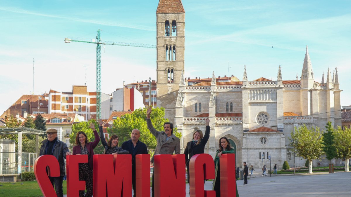 Equipo de la película 'Que nadie duerma'. ICAL