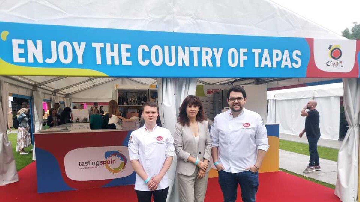 Valladolid se promociona en Dublín con motivo del Día Mundial de la Tapa. / E. M.