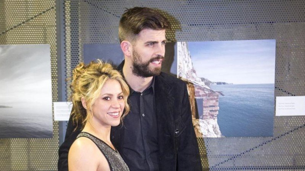Piqué y Shakira, el pasado enero.-JORDI COTRINA