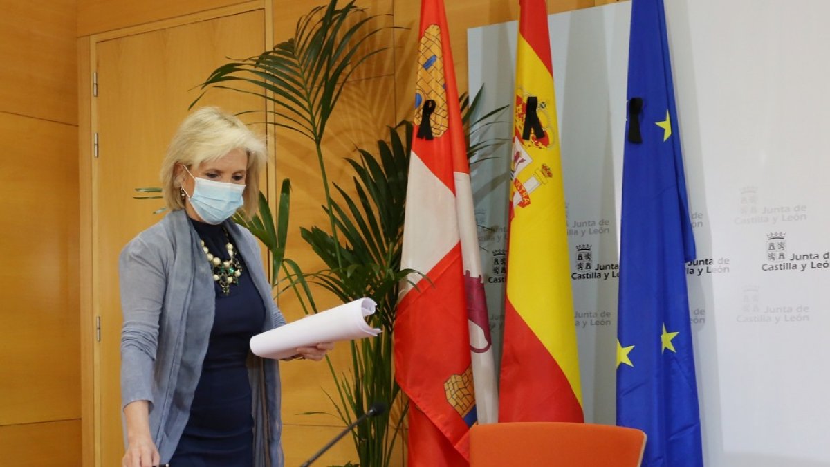 Consejera de Sanidad, Verónica Casado.- E.M.