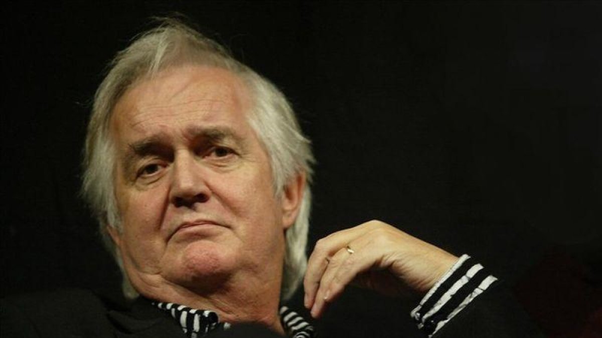 Henning Mankell, durante una visita a Barcelona.-SERGIO LÁINZ