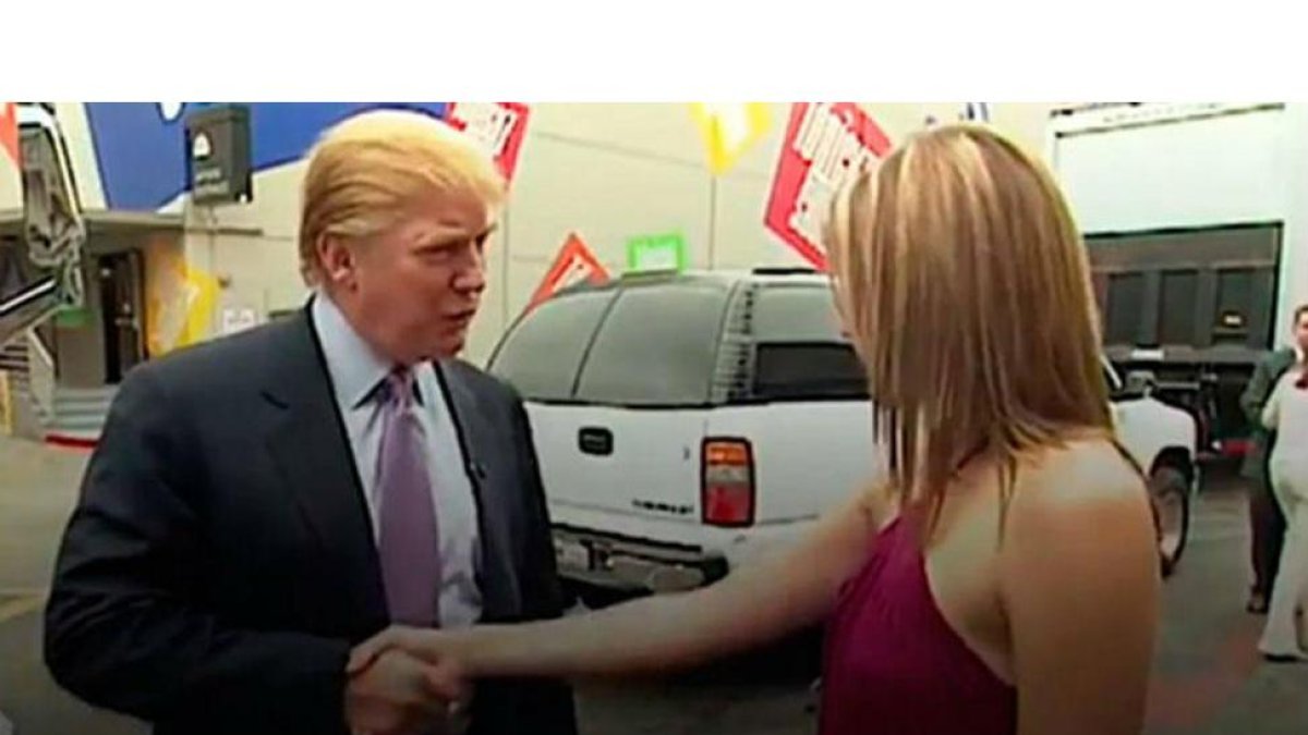 Imagen del vídeo con los comentarios machistas de Trump publicado por 'The Washington Post'.-
