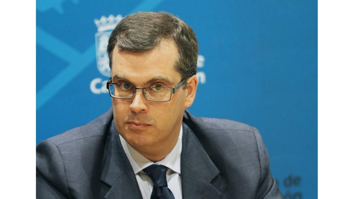 El gerente del Complejo Asistencial Universitario de Palencia, Felipe Mielgo.-Ical