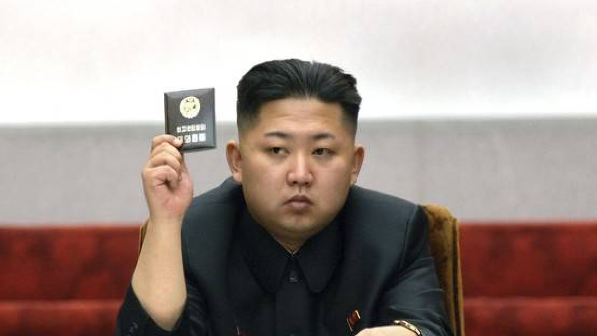Kim Jong-un, en un acto en abril del 2013.-Foto: KCNA / REUTERS