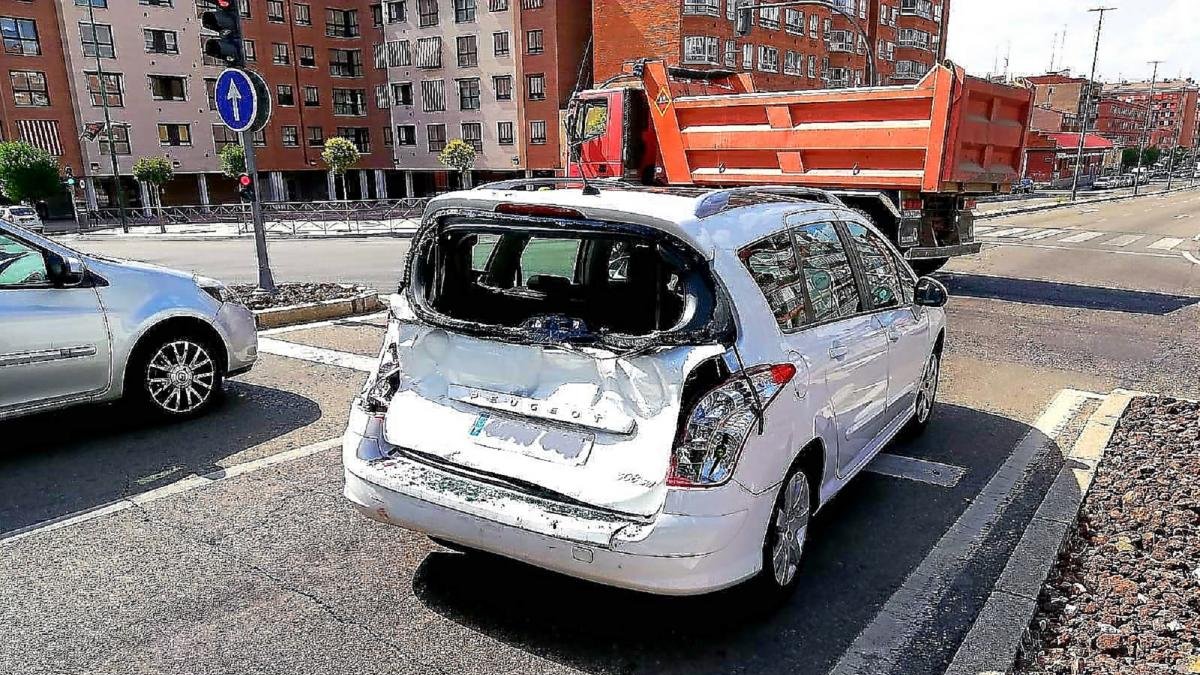 Estado en el que quedó el vehículo siniestrado.-ICAL
