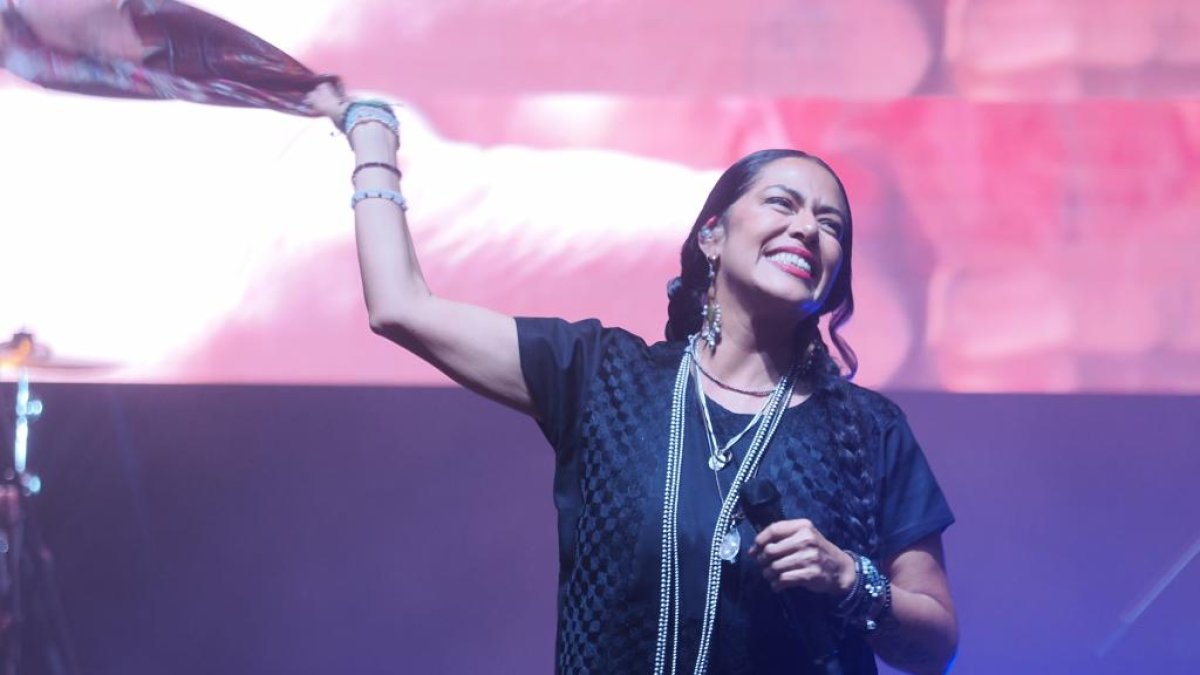 Concierto de Lila Downs en el Patio de la Hospedería de San Benito.- PHOTOGENIC