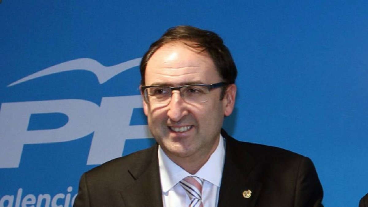 El alcalde de Palencia y candidato a la reelección, Alfonso Polanco Rebolleda-Ical