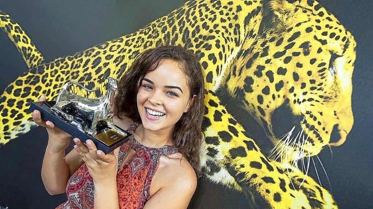 Andra Guti, ganadora del premio a la Mejor Actriz en el 71º Festival de Locarno.-FESTIVAL LOCARNO (MASSIMO PEDRAZZINI)
