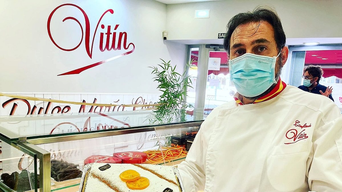 Rafael Mesonero, pte. de los confiteros de Valladolid.- EL MUNDO