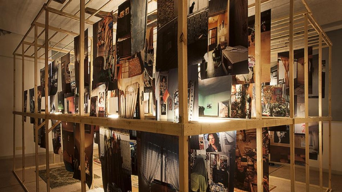 Una imagen de la instalación del artista medinense.-A.M.