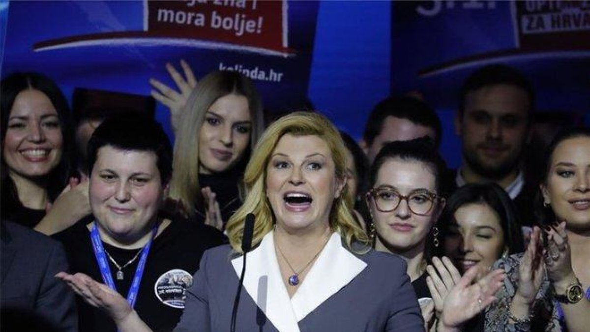 Kolinda Grabar-Kitarovic.-EFE